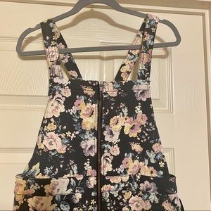 NWT WILD FABLE Floral Shortalls